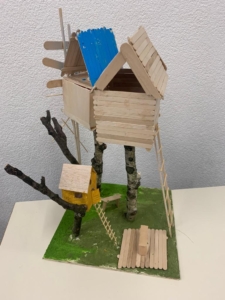 Drei Baumhäuser