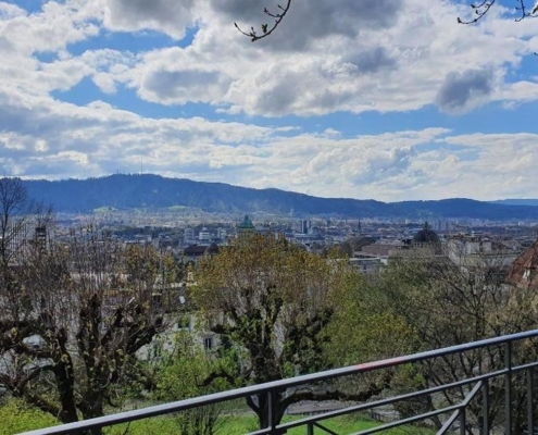 Ausblick auf Zürich