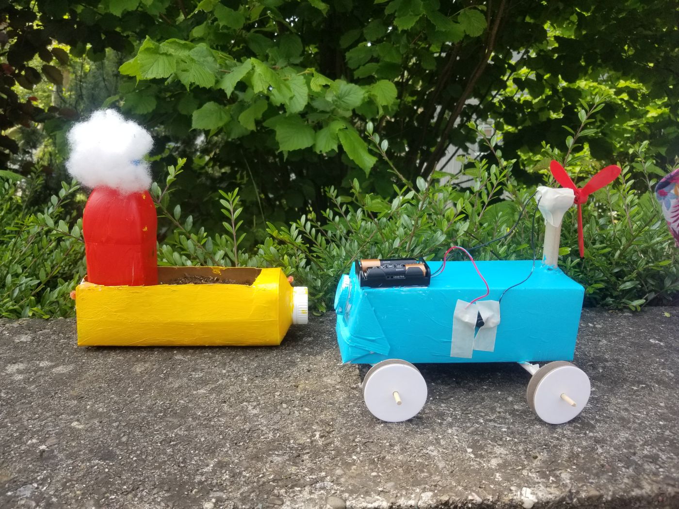 Fahrzeug und Kressegarten