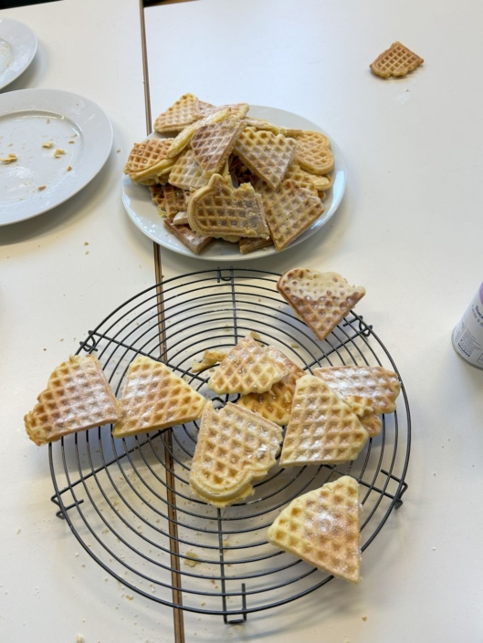 Frische Waffeln
