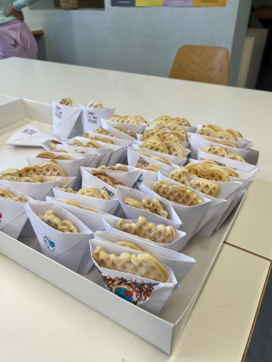 Fertige Waffeln