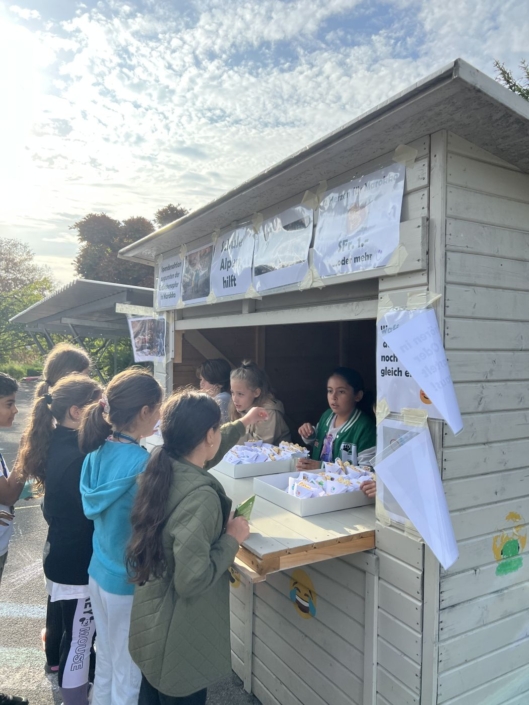 Waffelverkäuferinnen