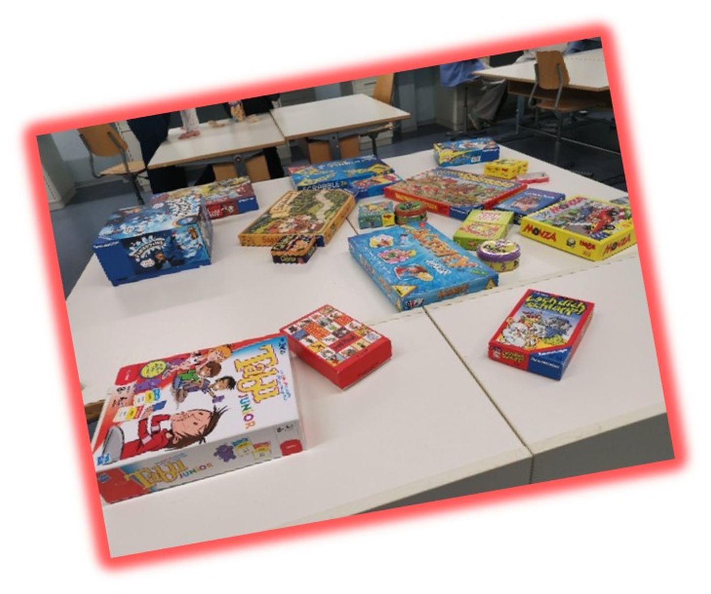 Schulsilvester so viele Spiele