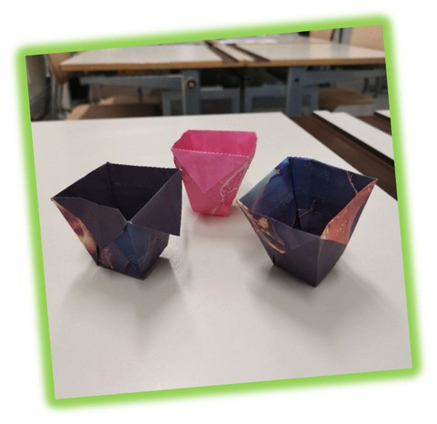Schulsilvester Origami