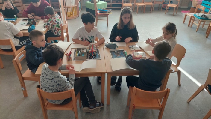Kinder zeichnen