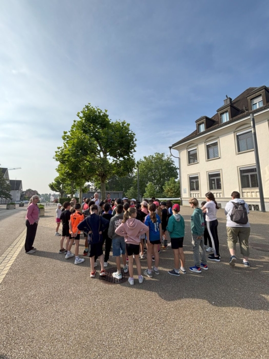Besammlung der Gruppen