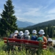 Kinder beim Wandern