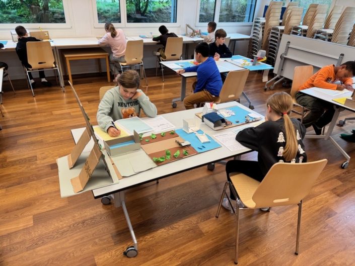 Kinder schreiben Rückmeldungen