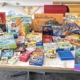 Spielesammlung in einem Schulzimmer